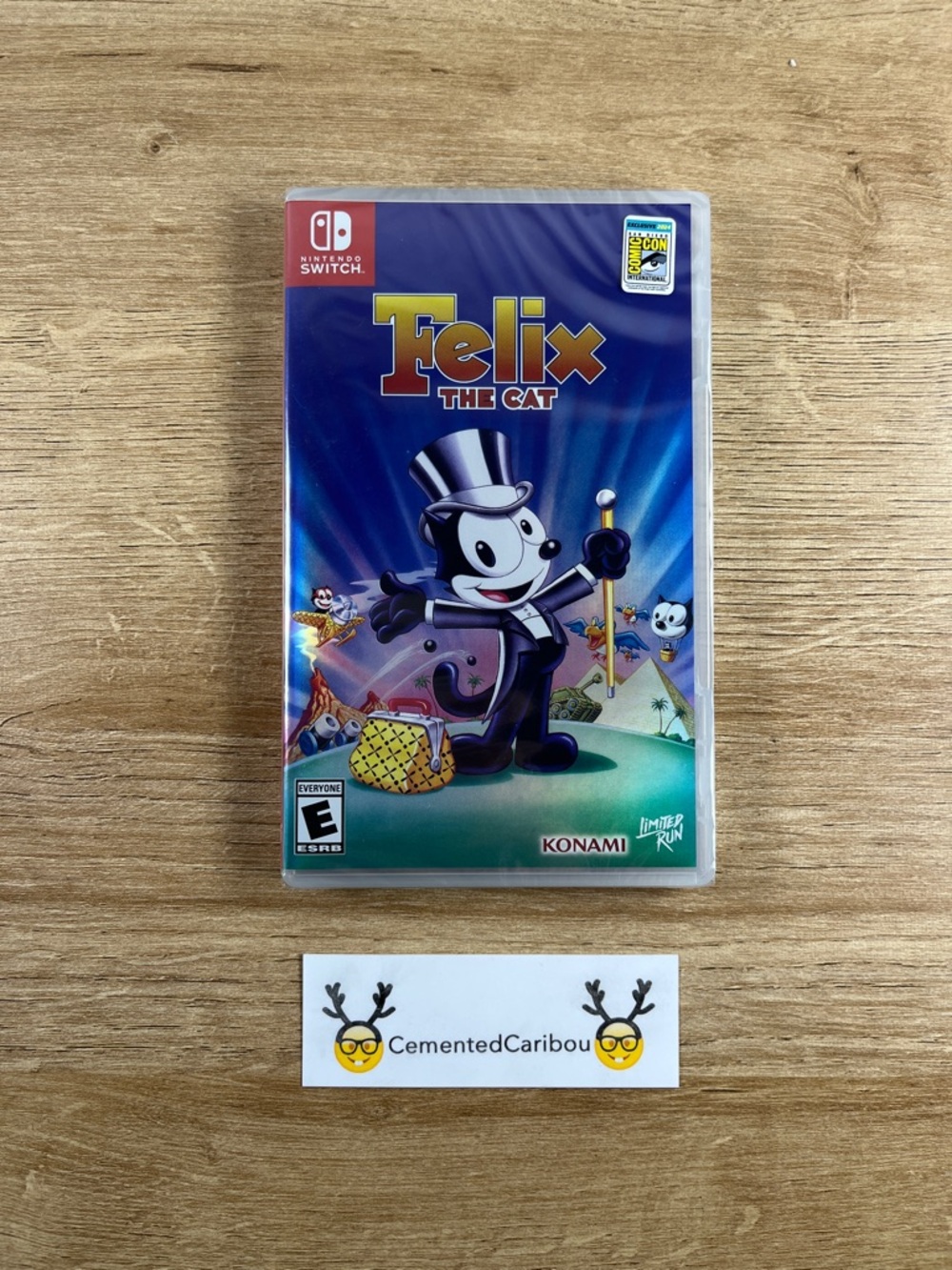 Felix The Cat Switch Game Limited Run SDCC 2024 Foil Artwork Variant NEW SEALED